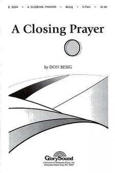 A Closing Prayer Standard