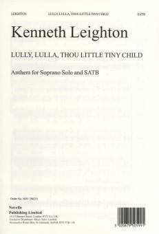 Lully, Lulla, Thou Little Tiny Child Op. 25b 