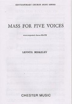 Mass for Five Voices Op. 64 