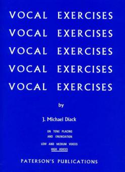 Vocal Exercises on Tone Placing and Enunciation 