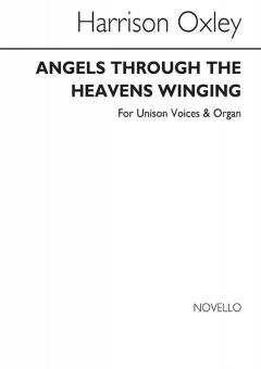 Angels Through The Heavens Winging 
