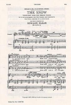 The Snow Op. 26 No. 1 