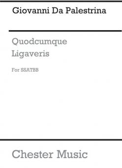 Quodcumque Ligaveris 
