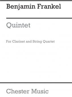 Quintet For Clarinet And String Quartet Op. 28 