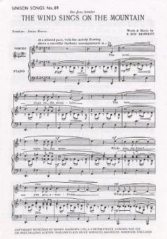 The Wind Sings On The Mountain 