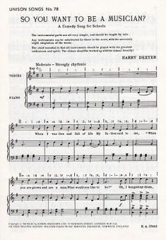 So You Want To Be A Musician? 