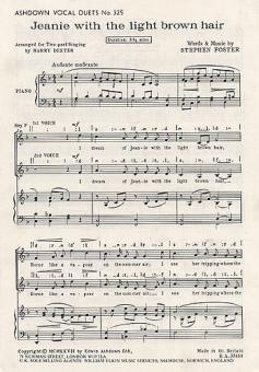 Jeanie With The Light Brown Hair 