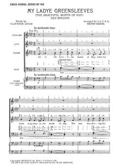 My Ladye Greensleeves 