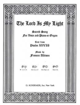 Lord Is My Light In B Flat 