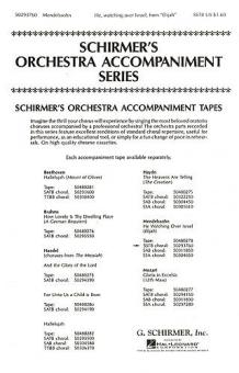 He, Watching Over Israel (Elijah) SSTB 