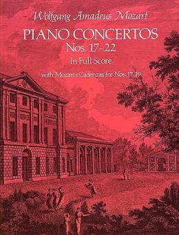 Piano Concertos Nos.17-22 