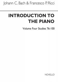 Introduction To the Piano Vol. 4 