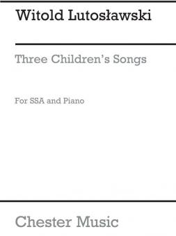 Three Children's Songs 