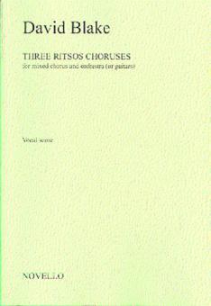 Three Ritsos Choruses 