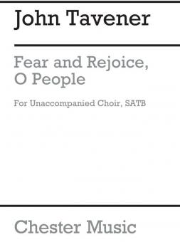 Fear And Rejoice, O People 