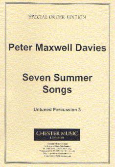 Seven Summer Songs Untuned Percussion Part 3 