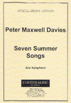 Seven Summer Songs Alto Xylophone Part 