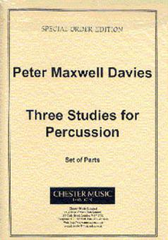 Three Studies For Percussion 