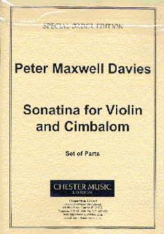 Sonatina For Violin And Cimbalom 