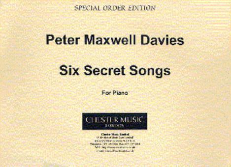 Six Secret Songs 