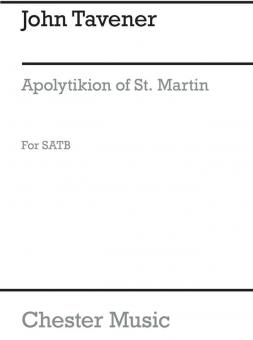 Apolytikion Of St. Martin 