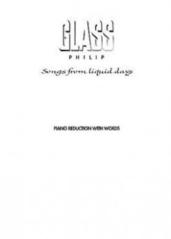 Songs from Liquid Days 