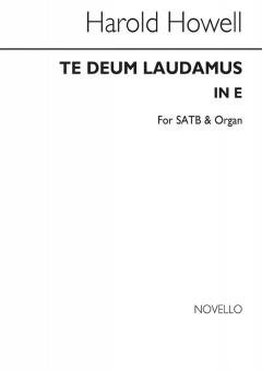 Te Deum Laudamus In E 