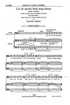 Let All Mortal Flesh Keep Silence 