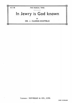 In Jewry Is God Known 