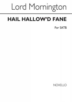 Hail Hallow'd Fane 