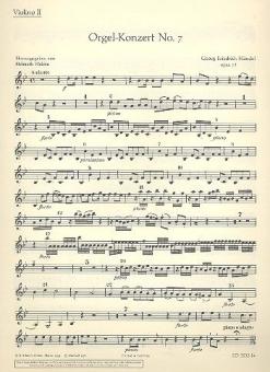 Orgel-Konzert Nr. 7 B-Dur op. 7/1 HWV 306 