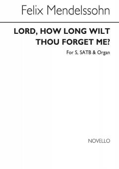 How Long Wilt Thou Forget Me 