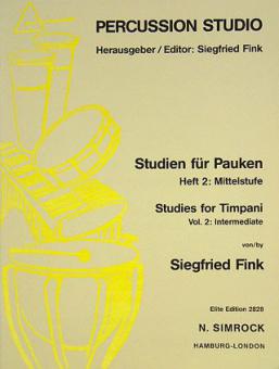 Studien für Pauken Heft 2 