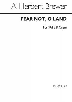 Fear Not, O Land 