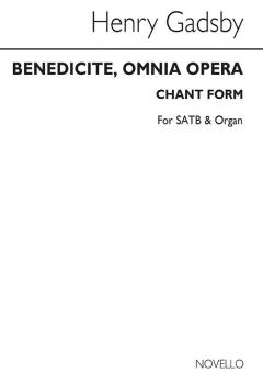 Benedicite, Omnia Opera 