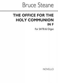 The Office For The Holy Communion In F 