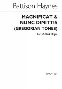 Magnificat & Nunc Dimittis (Gregorian Tones) 