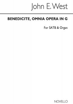 Benedicite, Omnia Opera In G 