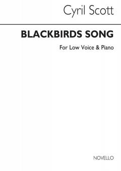 Blackbird's Song Op. 52 No. 3 