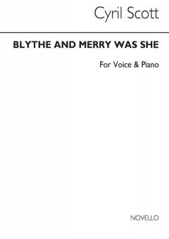 Blythe and Merry Was She 