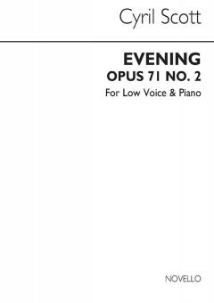 Evening Op. 71 No. 2 