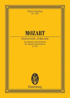 Exsultate, jubilate KV 165 Standard