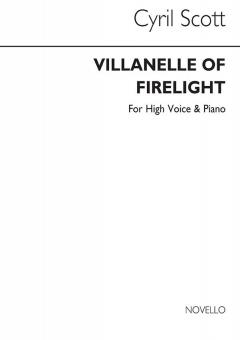 Villanelle of Firelight 