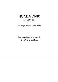Honda Civic 'Choir' 
