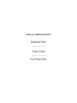 Valse Triste 