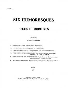 Six Humoresques 