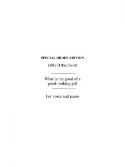 What Is The Good of A Good Looking Girl 