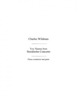 Two Themes from Stockholm Concerto 