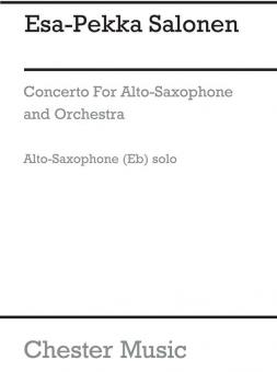 Concerto for Alto Saxophone and Orchestra 