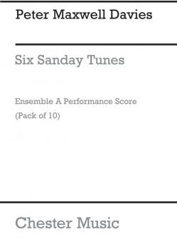 Six Sanday Tunes - Ensemble A Performing Score (Pack of 10) 